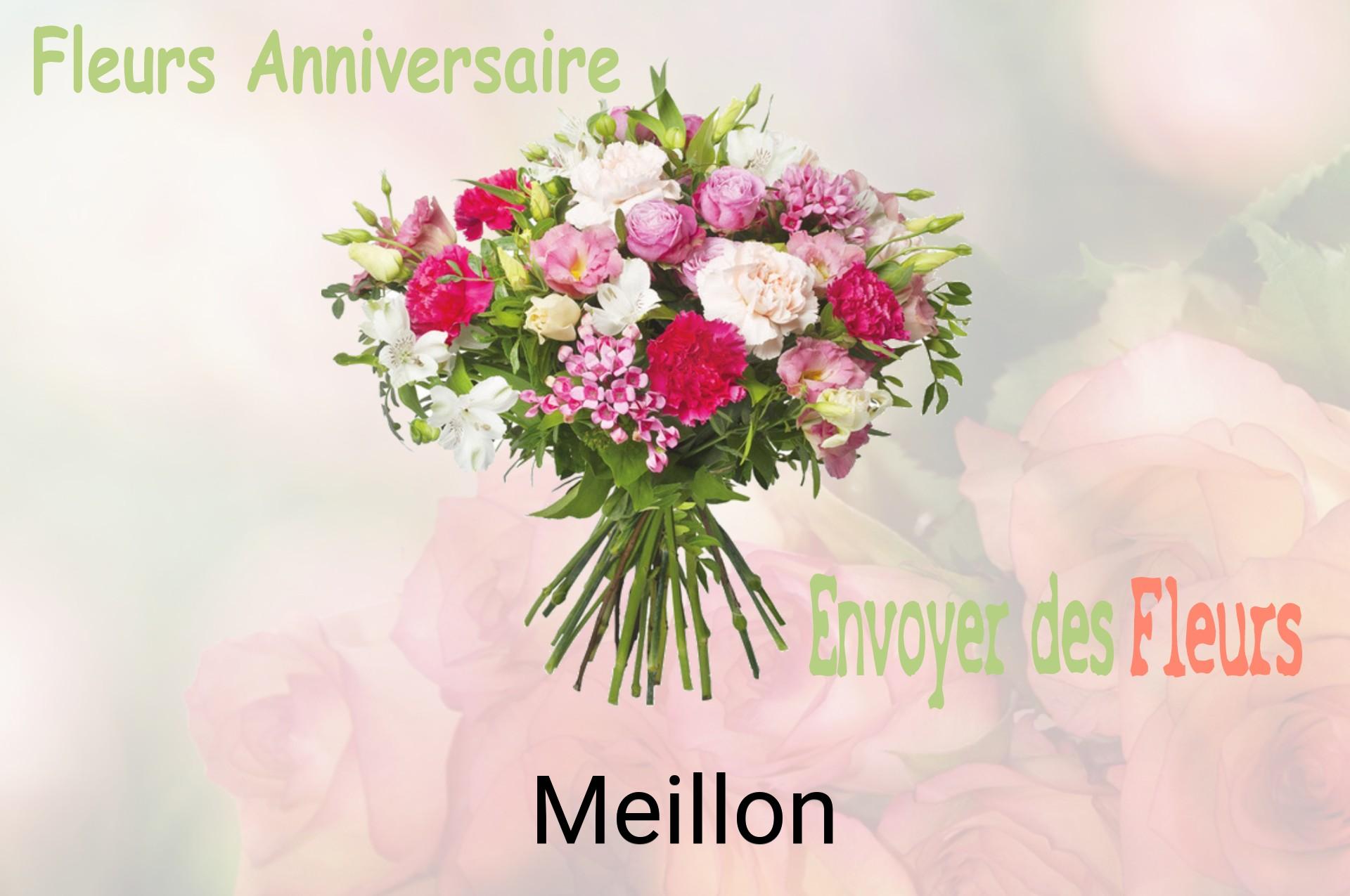Bouquet de fleurs d’anniversaire livré à Meillon